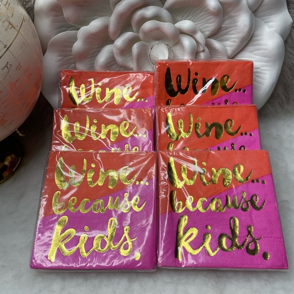 Lot of 6 pks Napkins Slant Collections - Picture 2 of 4